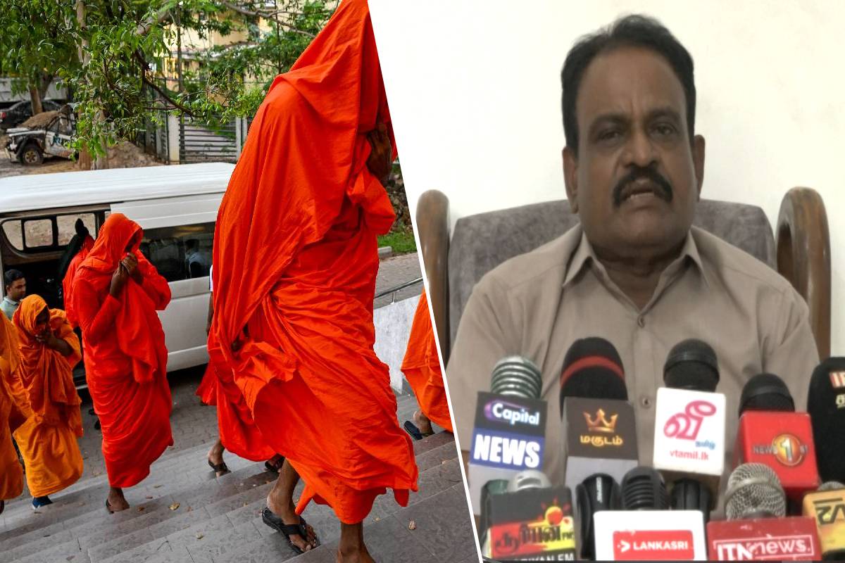 சட்டத்தை மீறும் சிங்கள மதகுருமார்கள்..! ஞானமுத்து ஸ்ரீநேசன் குற்றச்சாட்டு | Srinesan On Issue Of Religious Leaders Committing சட்டத்தை மீறும் சிங்கள மதகுருமார்கள்..! ஞானமுத்து ஸ்ரீநேசன் குற்றச்சாட்டு | Srinesan On Issue Of Religious Leaders Committing
