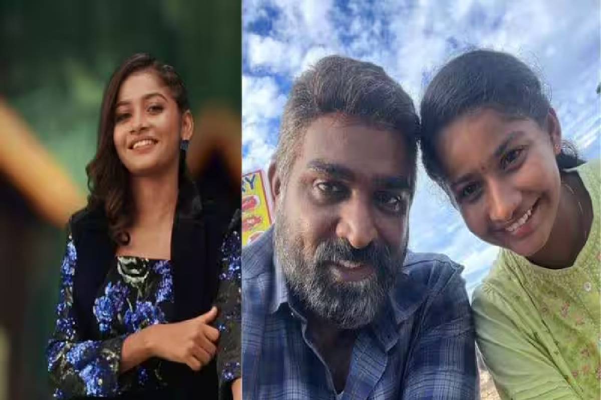 தேசிய விருது விழாவில் சாச்சனாவின் தமிழ் பாரம்பரிய தோற்றம்! வைரலாகும் புகைப்படங்கள் | National Award Maharaja Sachana Traditional Look