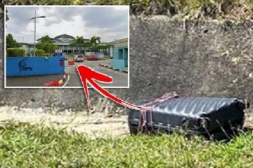 சாலையின் குறுக்கே கிடந்த மர்ம சூட்கேஸ்: திறந்து பார்த்த வழிப்போக்கருக்கு காத்து இருந்த அதிர்ச்சி