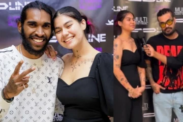 ඒ දෙන්නා තමයි හොදම ගැලපීම ශේන් සිංග්ගේ දුව සහ පෙම්වතා සමාජ මාධ්‍ය කලඹයි..(PHOTOS)