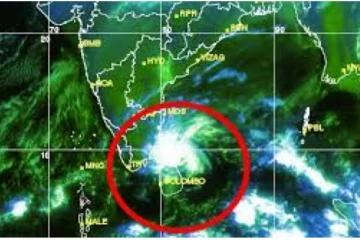 வானிலையில் ஏற்பட்டுள்ள திடீர் மாற்றம்:இலங்கைக்குள் நுழைந்துள்ள தாழமுக்கம் (video)