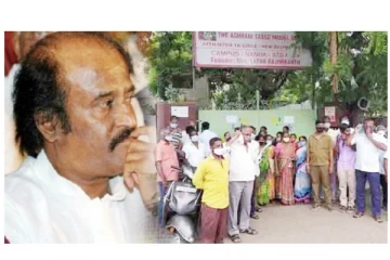 ஒன்றரை ஆண்டாக சம்பளம் கொடுக்கவில்லை.. ரஜினிகாந்த் சார் தான் சம்பளம் தர வேண்டும் – ஆஷ்ரம் பள்ளி ஊழியர்கள் ஆர்ப்பாட்டம்