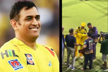 தோனியிடம் ஆட்டோகிராஃப் வாங்கிய ரிங்கு சிங், வருண் சக்கரவர்த்தி - வைரலாகும் வீடியோ