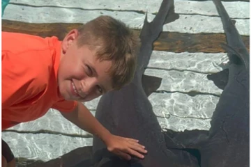 வெளிநாட்டுச் சுற்றுலாவின்போது சுறாமீன்களை தொட்டுப்பார்த்த சிறுவன்: அடுத்து நடந்த பயங்கரம்...