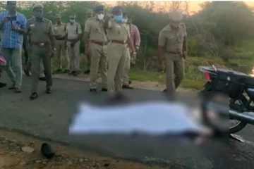 காவல்துறை அதிகாரி நடுவீதியில் வெட்டிக் கொலை!! தமிழகத்தில் புதிய அதிர்ச்சி