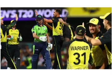 டி20 உலகக் கோப்பை போட்டி - அயர்லாந்தை வீழ்த்தி ஆஸ்திரேலியா அணி அபார வெற்றி...!
