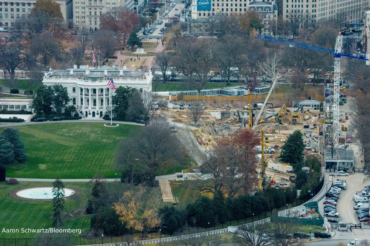 new Ballroom in white house