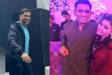 லண்டனில் பிறந்தநாள் கொண்டாட குடும்பத்துடன் சென்ற தோனி! மனைவி சாக்‌ஷி வெளியிட்ட புகைப்படங்கள்