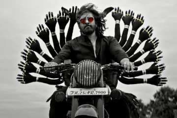 மகான்  படத்தை போல் இதற்கு முன் வெளியான பர்ஸ்ட் லுக், என்ன படம் தெரியுமா?