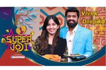 Super Jodi Fun Cooking Vivekjadoo Deepika with Bala Kuraishi