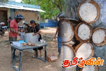 கிளிநொச்சியில் வழங்கப்பட்ட முள்ளிவாய்க்கால் நினைவேந்தல் கஞ்சி