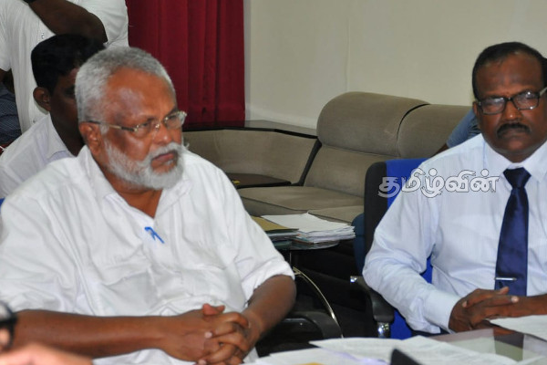 தட்டுப்பாடற்ற மணல் விநியோகத்தினை உறுதிப்படுத்த வேண்டும்: அமைச்சர் டக்ளஸ் வலியுறுத்தல் | Jaffna Press Meet Douglas