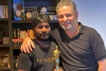 கையில் ஆஸ்கார் விருதுடன் மகாராஜா இயக்குனர்.. வீட்டுக்கே அழைத்த ஹாலிவுட் பிரபலம்