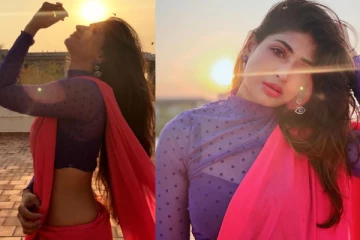 நடிகை விஜயலக்ஷ்மியா இது.. மொட்டைமாடியில் கிளாமர் போஸ்