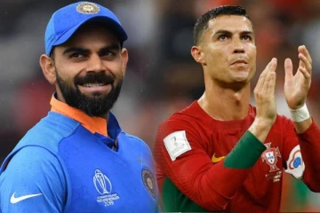 அமைதியாக இருக்கிறார்கள்..!ரொனால்டோவின் விமர்சகர்களுக்கு பதிலடி கொடுத்த விராட் கோலி