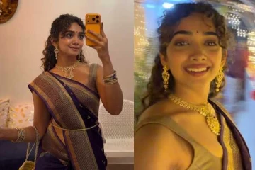 விழி வீக்குற!! சான்வே மேகனாவின் தீபாவளி கிளிகிஸ்!! புகைப்படங்கள்..