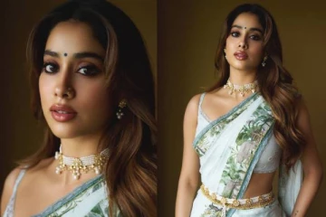 தேவதை போல் உள்ளாரே.. ஸ்ரீதேவி மகள் வெள்ளை நிற உடையில் கலக்கல் ஸ்டில்ஸ்