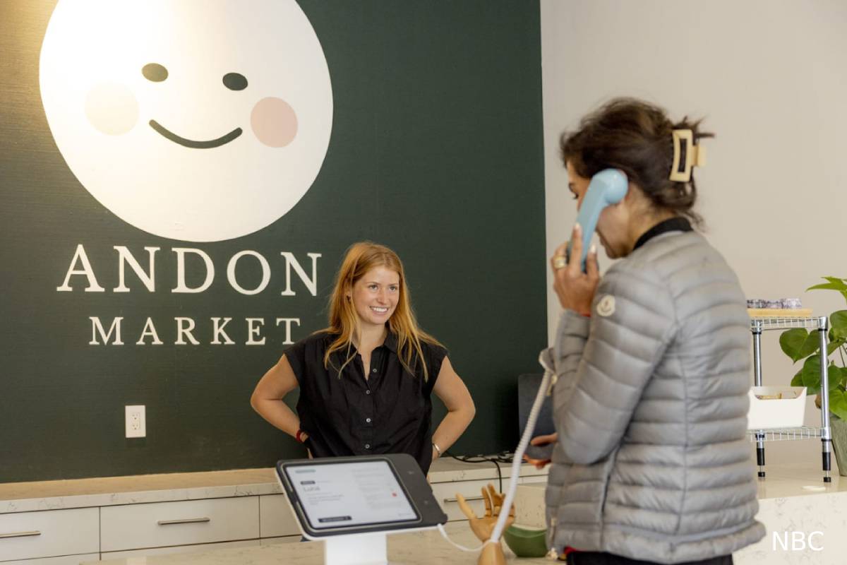 AI மூலம் இயக்கப்படும் முதல் கடை - மனிதர்களை வேலைக்கு அமர்த்திய ஏஐ | Ai Agent Luna Manage Retail Store Andon Market