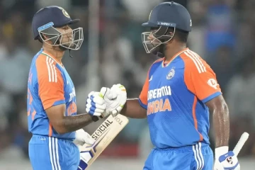 டி20 போட்டிகளில் வரலாறு படைத்த இந்திய அணி.! சஞ்சு சாம்சன் சாதனை சதம்