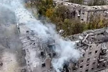 உக்ரைன் மீது ரஷியா ஏவுகணை, டிரோன் தாக்குதலில் ஒருவர் பலி