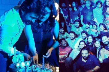 நடு இரவில் Bigg boss டீமுடன் கேக் வெட்டி கொண்டாடிய ரியோ
