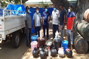 மட்டக்களப்பில் கசிப்பு உற்பத்தி நிலையம் முற்றுகை - ஒருவர் கைது