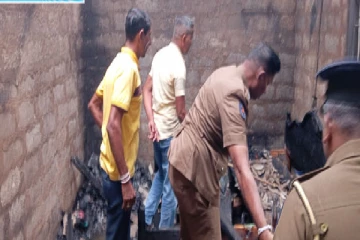 தீ விபத்தில் சிக்கிய வீடு ; தூங்கிக் கொண்டிருந்த தாய்க்கும், மகளுக்கும் நேர்ந்த துயரம்