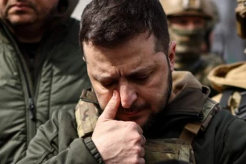 ரஷ்யர்கள் சூறையாடி விட்டுச்சென்ற நகரம்: கோரமான காட்சிகளை பார்த்து கண்கலங்கிய ஜெலென்ஸ்கி