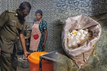 வவுனியாவில் சுகாதார பரிசோதகர்கள் திடீர் சோதனை