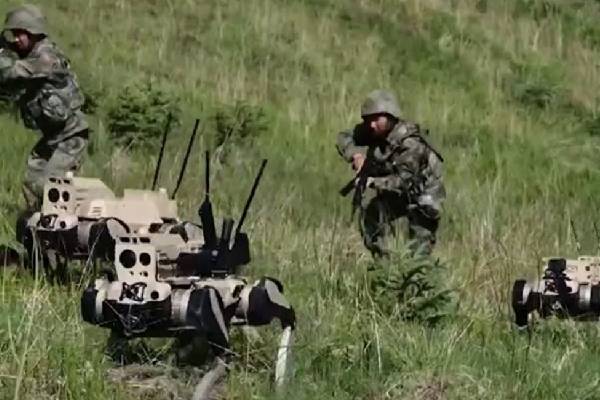 தைவான் கடற்கரைகளில் ரோபோ ஓநாய்களைக் களமிறக்கத் திட்டமிடும் சீனா | China Plots Robot Wolves Onto Taiwan