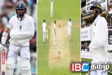 ஒரு கையுடன் துடுப்பெடுத்தாட களமிறங்கிய கிறிஸ் வோக்ஸ்