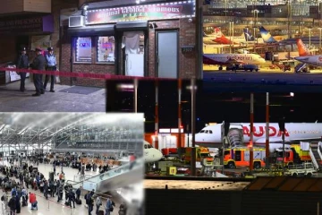 துப்பாக்கியுடன் நுழைந்த நபரால் ஹாம்பர்க் விமான நிலையத்தில் பதற்றம்