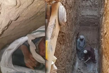 තවත් දරුවෙක් ගැඹුරු ලිං කුහරයකට වැටෙයි..බේරා ගැනීමේ දැවැන්න මෙහෙයුමක්.(VIDEO/PHOTOS)