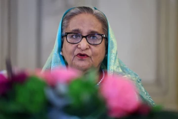 தந்தையை சேதப்படுத்தியவர்களை தண்டிக்க கோரும் ஷேக் ஹசீனா