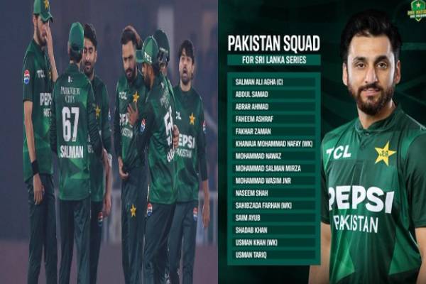 இலங்கை டி20 தொடருக்கான பாகிஸ்தான் அணி அறிவிப்பு | Players Of The Pakistan Team Coming To Sri Lanka