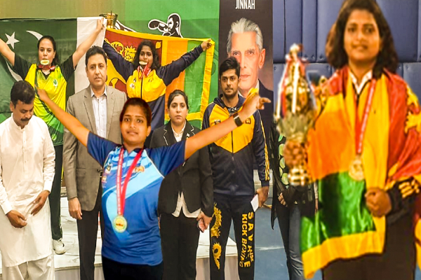 பாகிஸ்தான் மண்ணில் தங்கம்!! ஈழத்தமிழ் மங்கையின் சாதனை - ஐபிசி தமிழ்