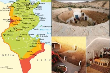 ஆபிரிக்காவில் நிலத்திற்கு அடியில் வீடு கட்டி வாழும் மக்கள் : காரணம் இதுதானாம்!