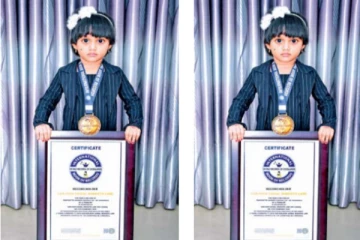 இரண்டரை வயதில் உலக சாதனைப் புத்தகத்தில் இடம்பிடித்த இலங்கைச்  சிறுமி!