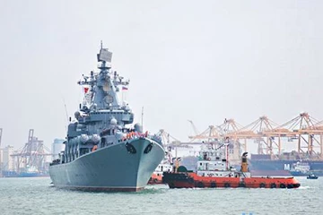 கொழும்பை வந்தடைந்த ரஷ்ய ஏவுகணை கப்பல்