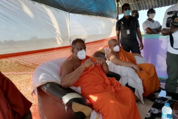 மடு பிரதேசத்திற்குள் ஞானசாரர் திடீர் விஜயம்