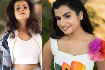 இளம் நடிகைகளுக்கே டஃப் கொடுக்கும் சிவாங்கி!! கிளாமர் லுக் போட்டோஷூட்