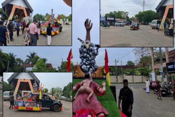 தென்மராட்சியை வந்தடைந்தது முள்ளிவாய்க்கால் நினைவு ஊர்தி!