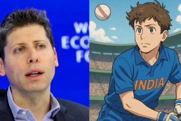 தன்னை இந்திய கிரிக்கெட் வீரராக மாற்றிக் கொண்ட chatgpt owner!