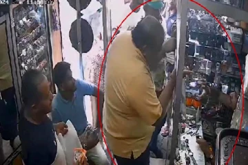 துண்டுப் பிரசுரத்தை வாங்க மறுத்த வர்த்தகர் மீது தாக்குதல் நடத்திய கட்சி அமைப்பாளர்