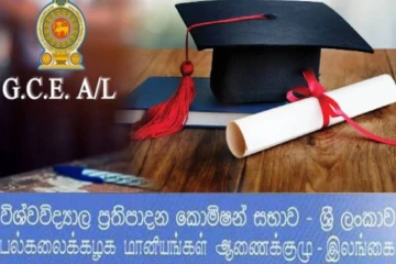 பல்கலைக்கழக அனுமதிக்கான விண்ணப்பம் கோரல்: வெளியான முக்கிய அறிவிப்பு