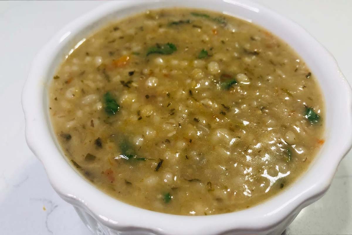 உடல் எடையை குறைக்கனுமா? அப்போ இந்த கஞ்சியை குடிங்க | How To Prepare Vegetable Barely Kanji Recipe