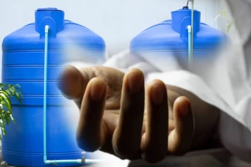 தண்ணீர் தொட்டியால் பறிபோன பெண்ணின் உயிர்