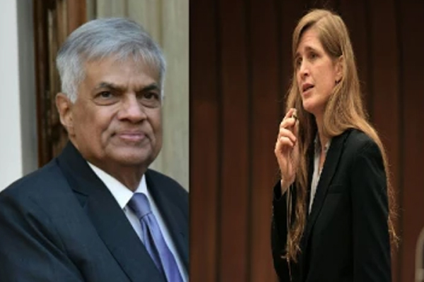 சமந்தா பவர், ரணில் விக்கிரமசிங்கவுடனான சந்திப்பு | Samantha Power Meets Ranil Wickramasinghe