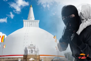 රුවන්වැලි සෑයට හොරු පැනලා - CCTV එකට අහුවෙලා (PHOTO)