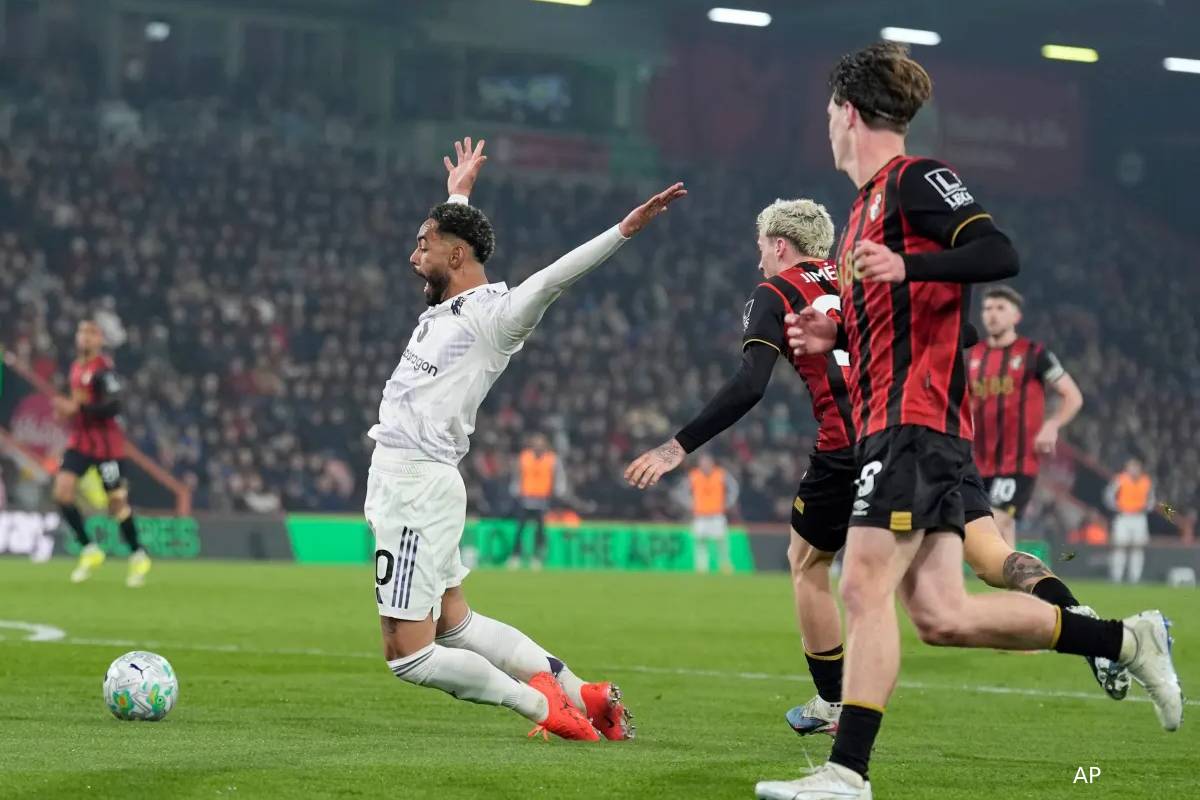 Bournemouth 2-2 Man United